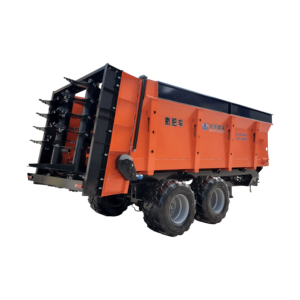 Tractor arrastrado maquinaria agrícola para estiércol compost esparcir y esparcir fertilizantes para granja - Product Image 1