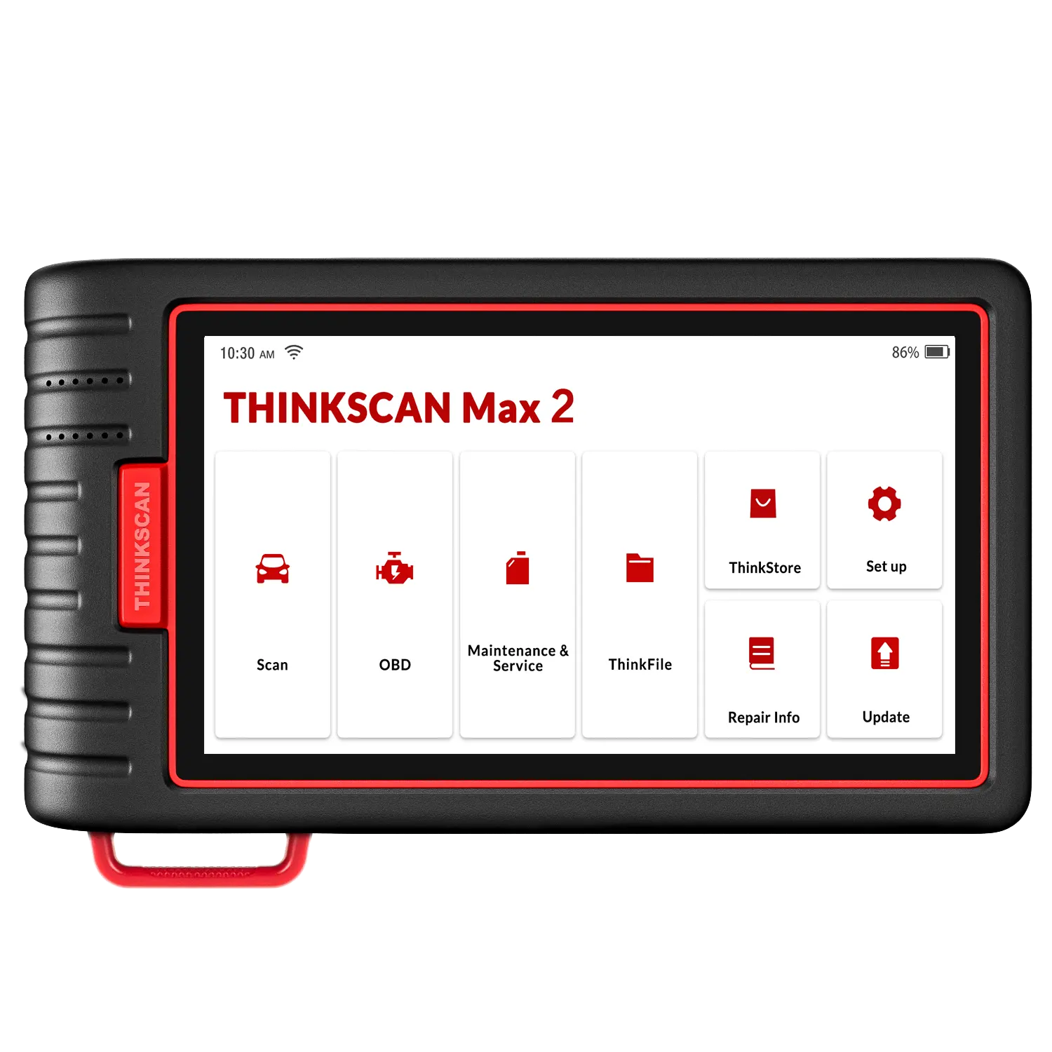 THINKCAR ThinkScan Max 2 Diagnostic Tools Full system Support CANFD For GM 2023 AF DPF IMMO 28 Reset ECU Coding OBD2 Scanner