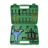 Kit d'outils industriel pour le démontage et l'installation de chaînes avec brise-chaîne en acier au carbone et boîte de rangement en plastique - Vente en gros usine