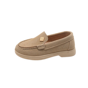 Mocassini Casual in Pelle Monocolore per Bambini, Nuovi Modelli Primavera Autunno 2026, Scarpe Morbide Slip-on per Bambini e Bambine - Product Image 5