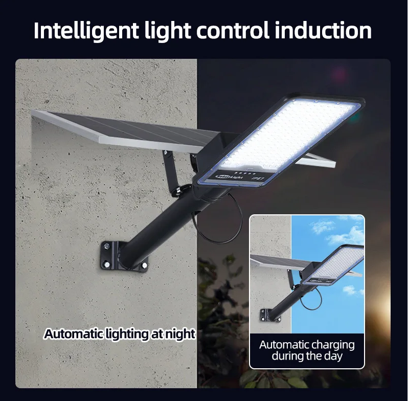 High Quality 20W Outdoor Lighting Led Solar Streetlight Smart Remote Control by Datang Solar | Model
