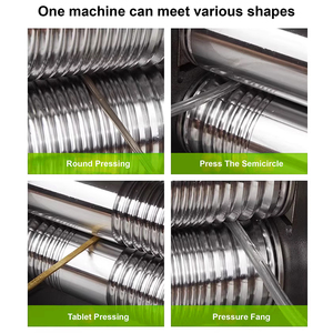 Machine à laminage pour la fabrication de bijoux, or, argent, formage de fil plat, 750W avec plaque de tréfilage - Product Image 5