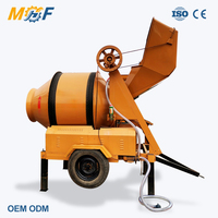 Bétonnière professionnelle MHF 5,5 kW, 400 L, portable, haute efficacité pour les projets de construction rurale
