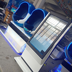 <span class=keywords><strong>2</strong></span> игрока виртуальной реальности 9D VR Egg Cinema, оборудование для развлечений, симулятор виртуальной реальности для продажи - Product Image 3