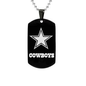 Collier tendance personnalisé en acier inoxydable avec pendentif, collier NFL à la mode pour hommes - Product Image 3