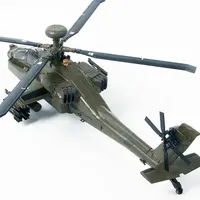 Modelo de avión OEM de China con soporte, modelo de escala de helicóptero militar para regalo