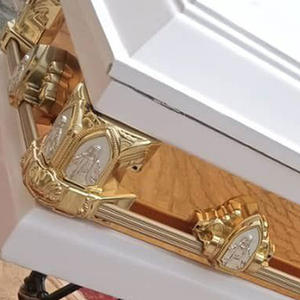 Modelo 15D #   Accesorios Funerarios: Juego de Esquinas para Ataúd, Herrajes Chinos, Suministros Funerarios, Productos para Entierro, Decoración de Ataúdes - Product Image 4