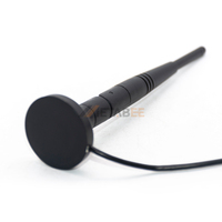 Antena de doble banda WiFi 2.4G 5.8G tipo pato de goma 4G 5G LoRa UHF 3dBi 5dBi con base magnética para SMA Macho 3 metros