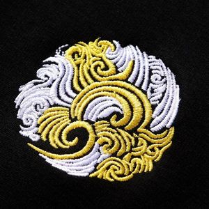 Chất Lượng Cao Giản Dị Trung Quốc Phong Cách Thêu Áo Với Biểu Tượng Tùy Chỉnh Mùa Đông Vòng Cổ Lỏng Lẻo Phù Hợp Với Dân Cộng-Lấy Cảm hứng từ Người Đàn Ông Của Áo - Product Image 5