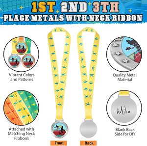 Medallas Personalizadas Trofeos Deportivos de Gimnasia en Metal Fundido a Presión Personalizados para la Liga de Campeones - Product Image 4