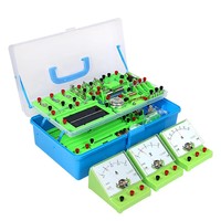Kit de Circuito Eléctrico Básico para Experimentos Científicos, Kit de Experimentos de Circuitos Eléctricos, Material Didáctico para Proyectos de Bricolaje para Estudiantes de Secundaria