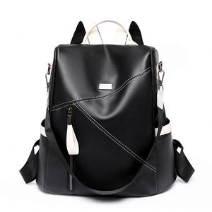 Sac à dos unisexe en tissu Oxford imperméable, souple et tendance, pour ordinateur portable, idéal pour l'école et les hommes - Product Image 2