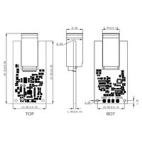 COMTANG DAT2082-PRO Module adaptateur de décodage DAC audio numérique Type-C 384kHz/32bit pour casque, connecteur Hifi sans perte