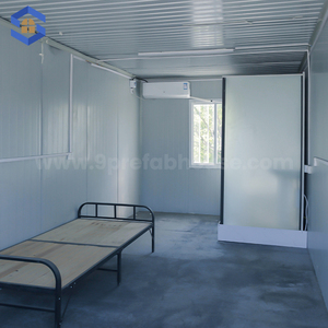 Dormitorio Container per Studenti, Alloggio Prefabbricato da 20 Piedi con 4 Letti a Castello per Campus, Casa Modulare di Lusso con <span class=keywords><strong>Camera</strong></span> da Letto Doppia - Product Image 4