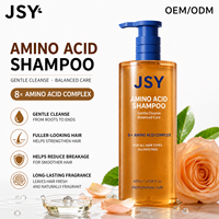 OEM ODM Label Pribadi 400ml Sampo Asam Amino Bebas Sulfat Pengontrol Minyak Perawatan Kulit Kepala Penambah Volume Perawatan Perbaikan Aroma Tahan Lama