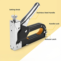 Pistolet à agrafer pour tapisserie Peaktop 3 en 1, pistolet à agrafer robuste