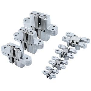 JYCHardware Bisagra Oculta Cruzada de Acero Inoxidable 201 Moderna y Sencilla para Puertas, Biombos Plegables, Herrajes Ocultos - Product Image 4