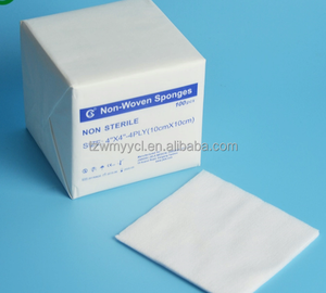 Compresses dentaires jetables en gaze non tissée 2x2 pouces / 4x4 pouces, 4 plis, non stériles - Product Image 4