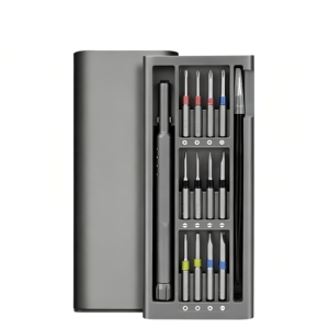 Juego de destornilladores magnéticos multifuncionales de precisión 26 en 1 para reparación de teléfonos móviles, kit de herramientas de acero al cromo vanadio - Product Image 4