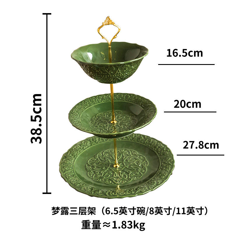 จาน 3 ชั้น