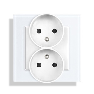 <span class=keywords><strong>Presa</strong></span> e Interruttore EU Francese 230V 16A <span class=keywords><strong>Presa</strong></span> Elettrica da Parete <span class=keywords><strong>Multipla</strong></span> Integrata - Product Image 1