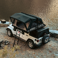 Tente de toit OrthFrame MAX quatre saisons à double couche pour 4 personnes, vue panoramique, design imperméable, ouverture automatique rapide