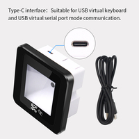 R35 DC12V RFID Barcode 2D QR Code Reader Lecteur de contrôle d'accès Wigand USB RS232 TTL RS485 Interface en option 125Khz/13.56Mhz