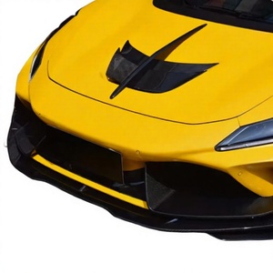 Kit de Carrocería de Fibra de Carbono Prepreg Paktechz de Alta Calidad, Toma de Aire Delantera, Apto para Ferrari F8 Spider Tributo - Product Image 6