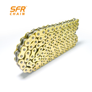 Chaîne à rouleaux durable SFR 420-120L, <span class=keywords><strong>kit</strong></span> de chaînes de moto avec acier au carbone 45MN, accepte les échantillons OEM ODM - Product Image 5