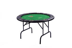 Luxe Pliant Texas Hold Em Poker Table Ronde Casino 6-8 Joueurs Tissu De Mariage Moderne Avec Coupe Ovale Baccarat Racing <span class=keywords><strong>Roulette</strong></span> - Product Image 5