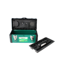 Boîte à outils en plastique 14 ", ensemble de boîtes à outils de qualité supérieure