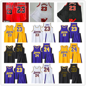 Camiseta de baloncesto sin mangas, chaleco de entrenamiento deportivo transpirable, número 24, top deportivo informal - Product Image 1