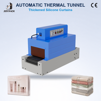 Machine de Tunnel Thermorétractable 220V 750mm avec Convoyeur à Mailles en Film PVC 260 4.5KW 0-10m/min pour l'Emballage de Boîtes de Bougies