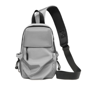 Bolso Bandolera de Nailon Personalizado Unisex al por Mayor, de Gran Capacidad, Bolso de Pecho Pequeño, Informal, de Viaje, Moderno y Ejecutivo - Product Image 2