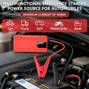 Démarreur de batterie de voiture portable multifonctionnel, batterie externe pour appareils mobiles, kit d'urgence pour véhicule - Vente chaude - Product Image 4