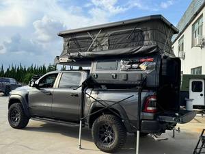 Caravana Plegable Impermeable de Aluminio, Ligera, Todoterreno 4x4, <span class=keywords><strong>Remolque</strong></span> de Viaje para Camioneta, para Campamentos al Aire Libre - Product Image 2