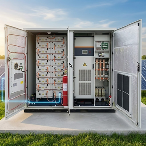 Split Type Cabinet LiFePO4 Battery <b>Energy</b> <b>Storage</b> <b>System</b> Built in PCS BMS Air Cooling PV Grid Backup Power - Product Image 2