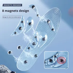 Uzun ömürlü <span class=keywords><strong>masaj</strong></span> tabanlık akupunktur noktası tabanlık erkekler kadınlar için jel manyetik ayak koruma için daha iyi konfor ayakkabı ekler - Product Image 2
