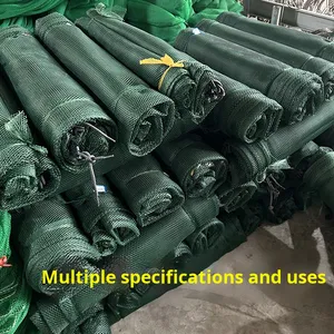 Trung Quốc xách tay có thể gập lại túi cá dày lưới nhỏ sống túi cá với Đôi Nút ngư cụ câu cá hạ cánh lưới - Product Image 2