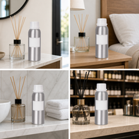Diffuseur de parfum cylindrique naturel pour la maison, 50 ml, huile parfumée
