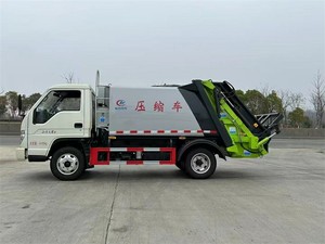 Petit <span class=keywords><strong>camion</strong></span> à ordures 5CBM Foton 4*2 <span class=keywords><strong>poubelle</strong></span> chargement arrière et compression <span class=keywords><strong>camion</strong></span> de gestion des déchets - Product Image 3