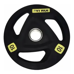 High Quality Olympic Grip <b>Weight</b> <b>Plate</b> 10 Kg Steel Construction With Handles For Commercial Gym Use YI RUI Infinity Brand - Product Image 3