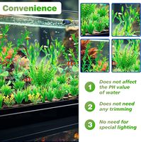 Décoration de paysage pour aquarium PKY, plusieurs types, durable et créative, ensemble de plantes artificielles pour aquarium, vente en gros