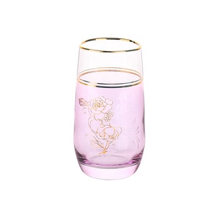 Tasse à thé en verre 10 Oz, avec gobelet, style Restaurant de luxe, en cristal, à bord doré et argenté, avec bordure dorée <span class=keywords><strong>turque</strong></span>, pour <span class=keywords><strong>boisson</strong></span> - Product Image 4