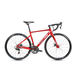 Vélo de route Twitter Smile - Fourche en fibre de carbone, cadre en alliage d'aluminium 20 vitesses, frein à disque, pneus 700c 25c, pédales ordinaires - À vendre - Product Image 1