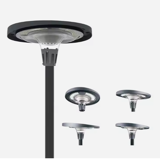 Smart APP RGB 1200W UFO Integrated Outdoor LED Solar Street Garden Light Waterproof IP65 Aluminum Body