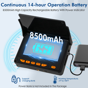 Bán buôn 20m chiều dài cống máy ảnh 4.3 inch màn hình không thấm nước IP68 nội soi cống máy ảnh tầm nhìn ban đêm 23mm kiểm tra đường ống - Product Image 2