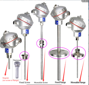 Nhà máy nhiệt kháng bạch kim kháng nhiệt kế PT100 pt1000 cảm biến <span class=keywords><strong>RTD</strong></span> cảm biến nhiệt độ đầu dò dò-200-420 C - Product Image 6