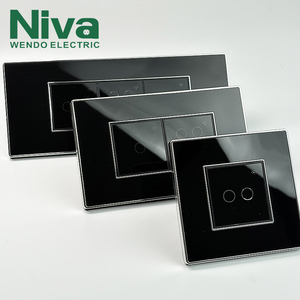 <span class=keywords><strong>Interruttore</strong></span> Smart Touch Niva con Pannello in Vetro, Controllo Remoto Wi-Fi, Interruttori Elettrici Modulari da Parete, Smart Home, Tipo UK 118 - Product Image 4
