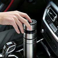 Bouteille d'eau en acier inoxydable 316 avec infuseur à thé, ouverture en un clic, bouteille d'eau isolée, thermos, tasse